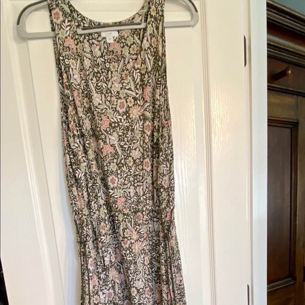 JJill Summer Maxi Dress.  Size L